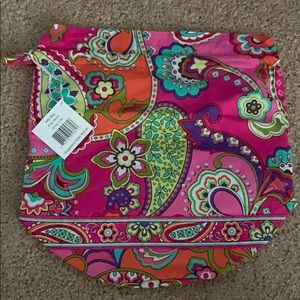 BNWT Vera Bradley Ditty Bag in Pink Swirls